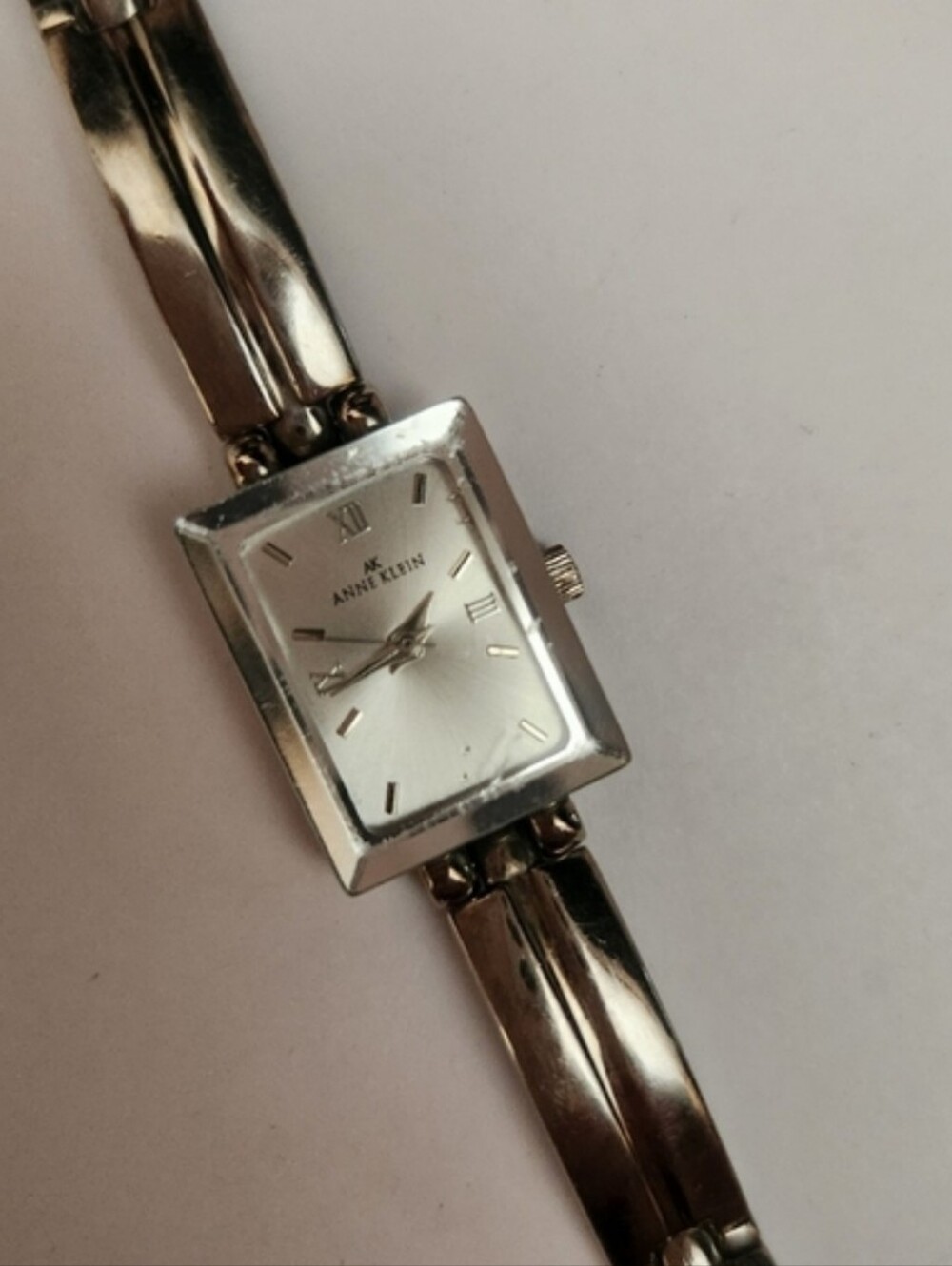 Anne Klein Silver Tank Watch - Picture 11 of 11